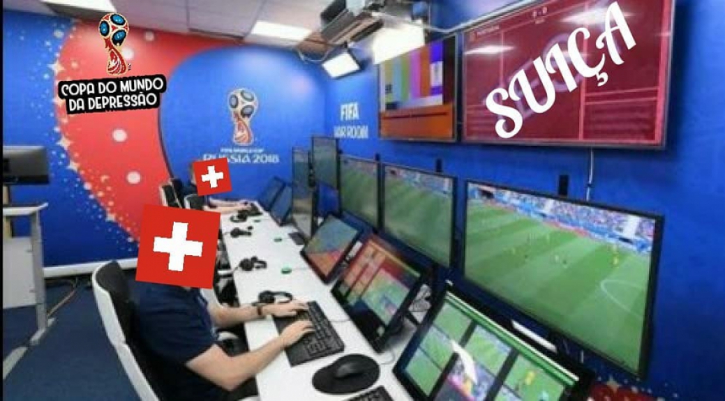 Humor na Copa: os memes do empate entre Brasil e Suíça