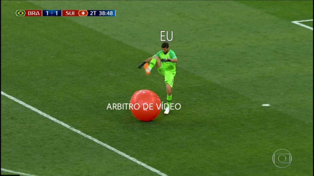 Humor na Copa: Alisson e o bolão contra a Suíça
