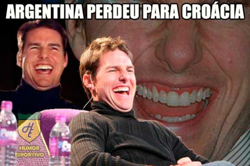 Humor na Copa: os memes de Croácia 3-0 Argentina