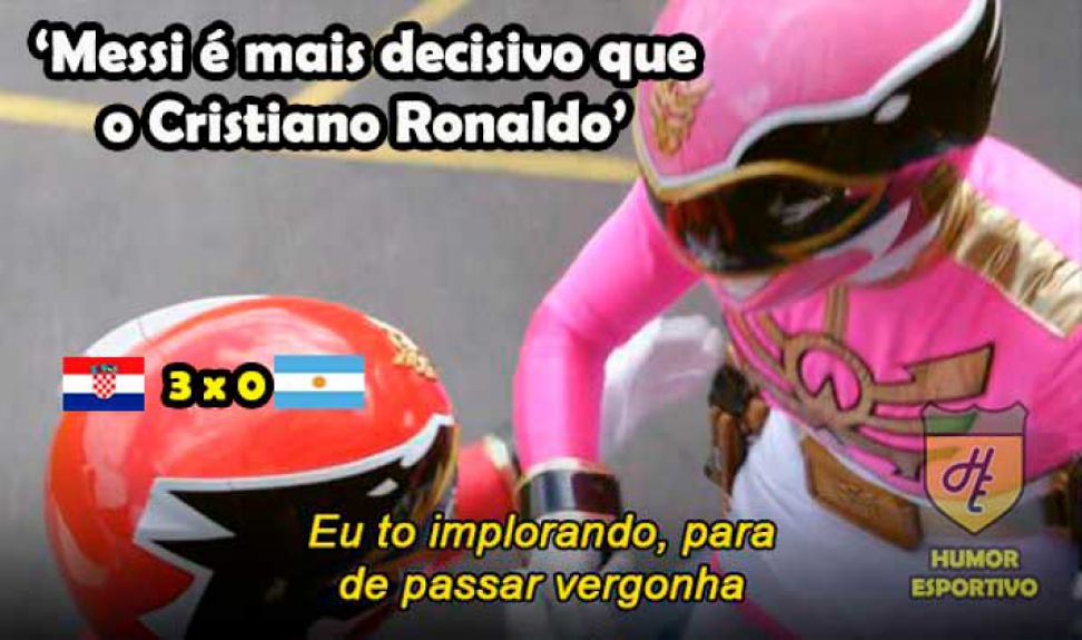 Humor na Copa: os memes de Croácia 3-0 Argentina