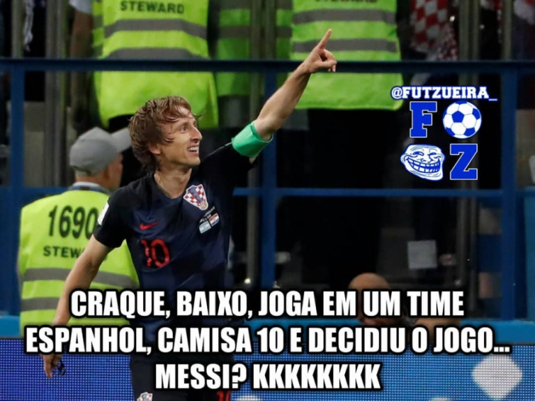 Humor na Copa: os memes de Croácia 3-0 Argentina