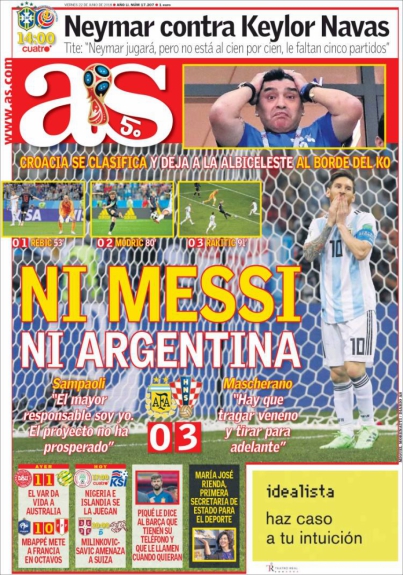 Capa AS - 22/06/2018
