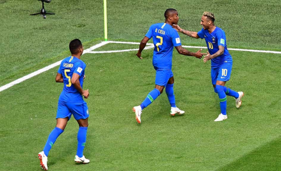 O triunfo brasileiro traz alívio apoós empate por 1 a 1 com a Suíça na estreia