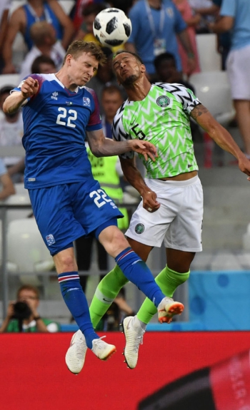 Nigéria e Islândia também fizeram um jogo muito disputado