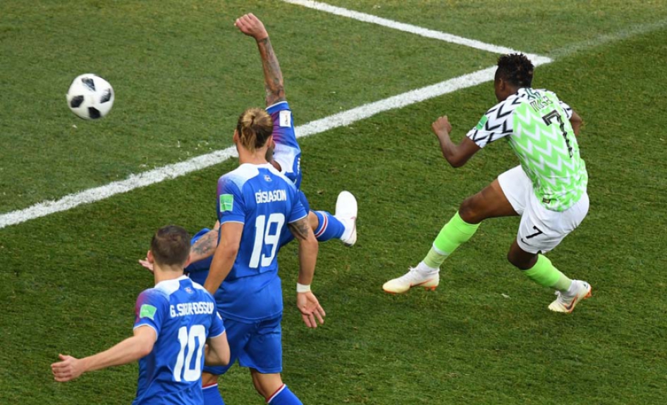 Mas não dá para ganhar um jogo em que Musa marca um golaço para os africanos