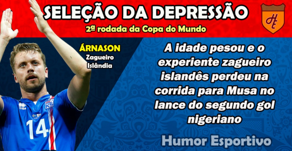 Humor na Copa: Seleção da Depressão da 2ª rodada
