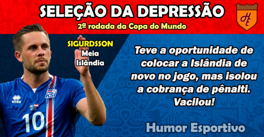 Humor na Copa: Seleção da Depressão da 2ª rodada
