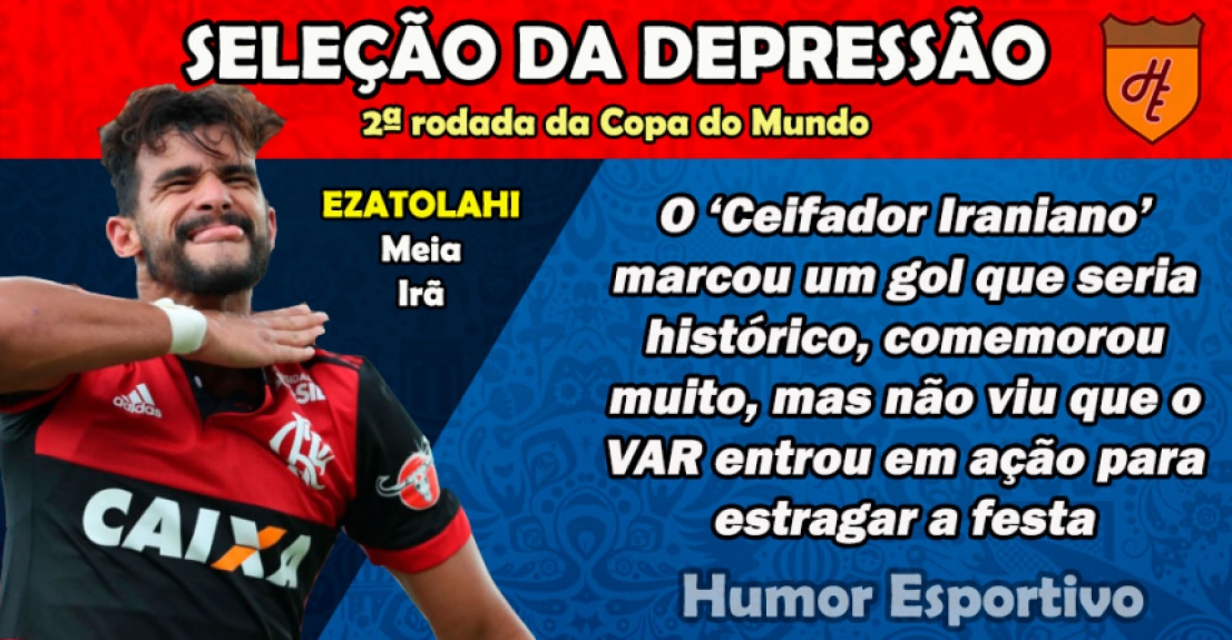 Humor na Copa: Seleção da Depressão da 2ª rodada