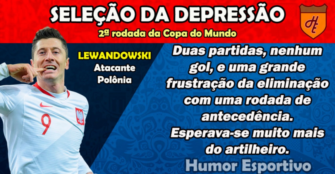 Humor na Copa: Seleção da Depressão da 2ª rodada