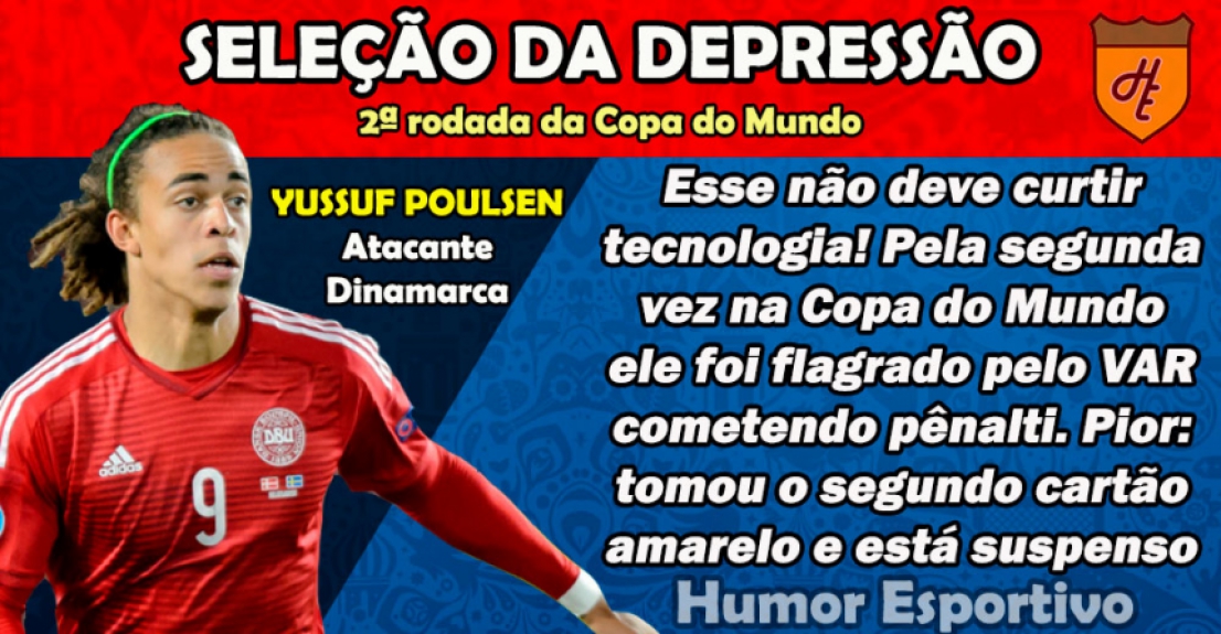 Humor na Copa: Seleção da Depressão da 2ª rodada