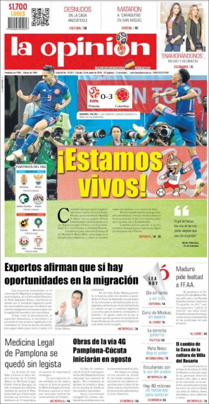 Capa Opinion - 25/06/2018