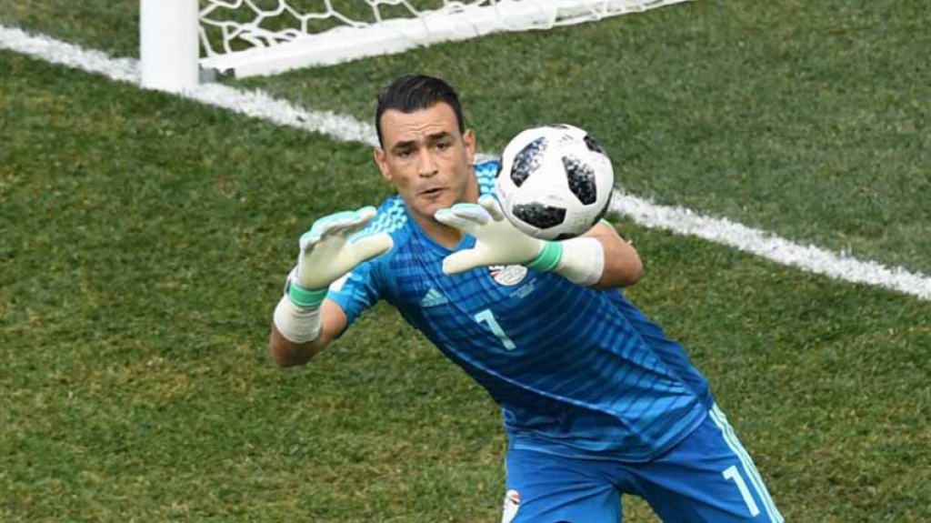 Arábia Saudita x Egito - El Hadary, goleiro do Egito
