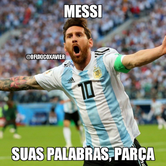 Humor na Copa: os memes de Argentina 2-1 Nigéria