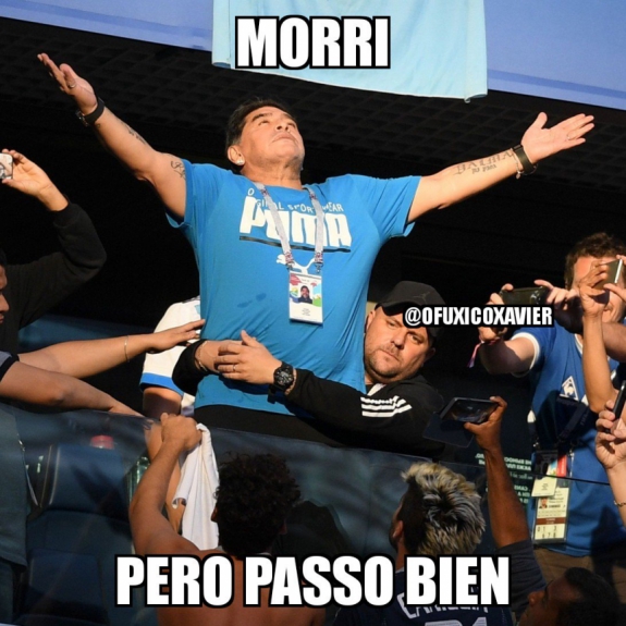 Humor na Copa: os memes de Argentina 2-1 Nigéria
