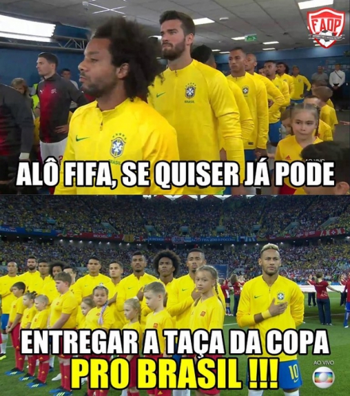 Humor na Copa: os memes de Brasil 2-0 Sérvia