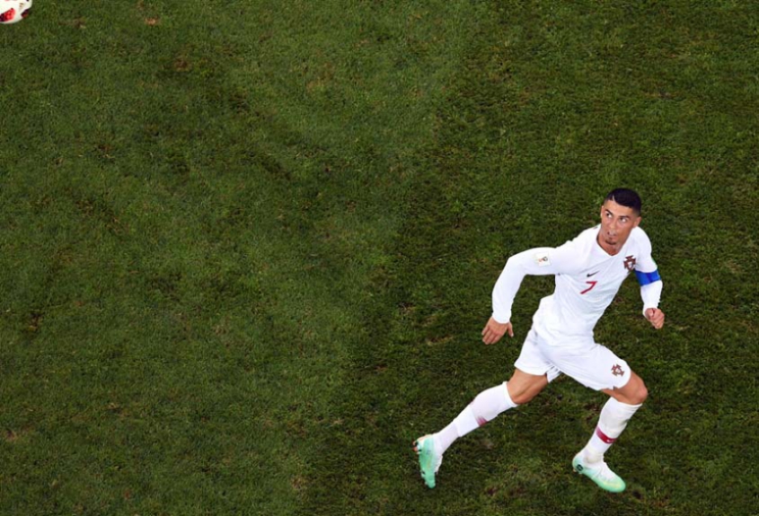 Já Cristiano Ronaldo teve uma noite apagada