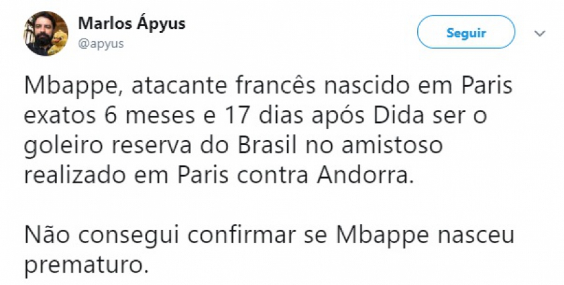 Pai e filho? Web brinca com semelhança entre Mbappé e Dida