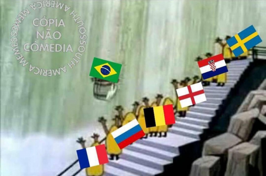 Humor na Copa: os melhores memes da eliminação do Brasil para Bélgica