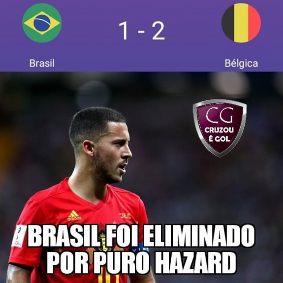 Humor na Copa: os melhores memes da eliminação do Brasil para Bélgica