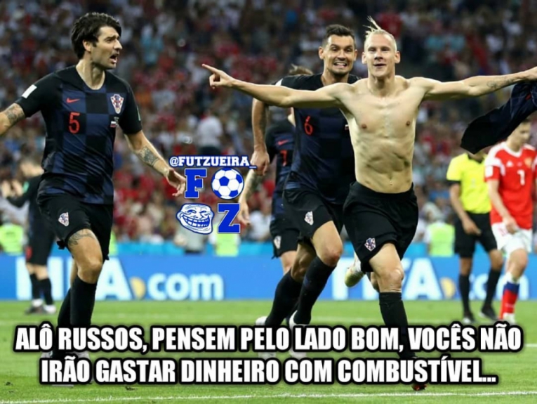 Humor na Copa: os memes de Croácia e Rússia