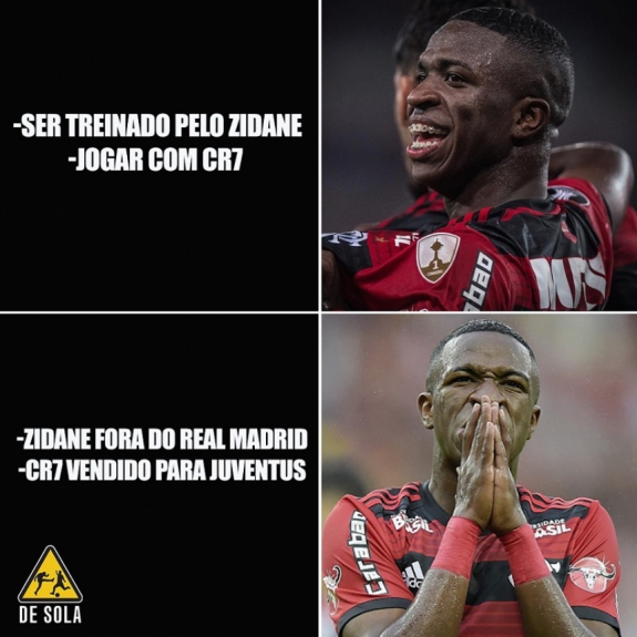 Saída de CR7 do Real Madrid rende brincadeiras nas redes