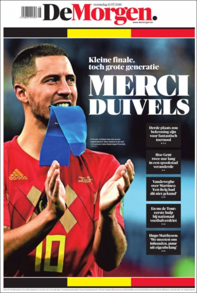 Capa De Morgen - 11/07/2018