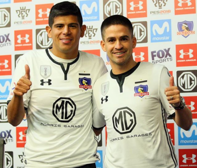 Damian Pérez e Esteban Pavez - Colo Colo