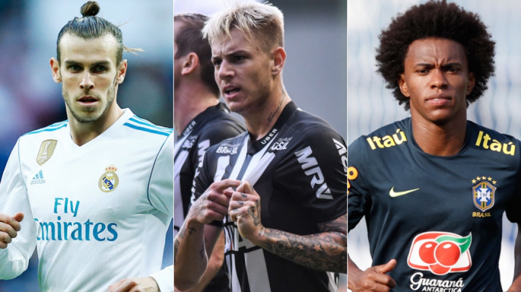 Montagem Bale, Roger Guedes e Willian