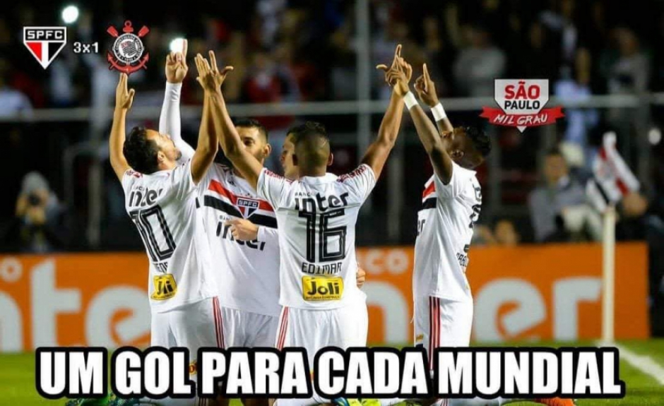 Os melhores memes de São Paulo 3 x 1 Corinthians