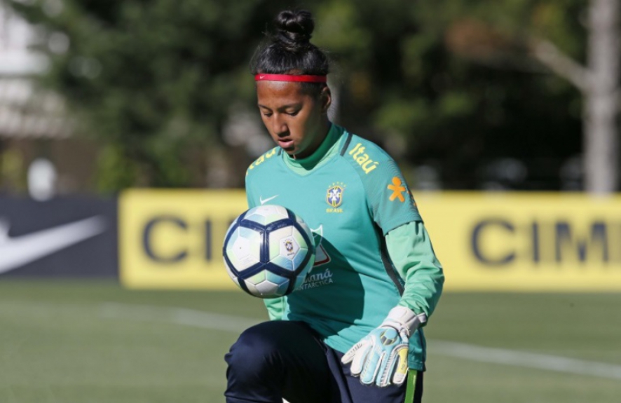 Kemelli - goleira do Flamengo e da Seleção Brasileira Sub-20