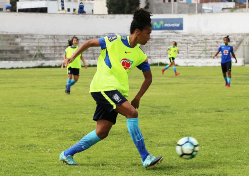 Tainara - zagueira do Vitória e da Seleção Brasileira Sub-20