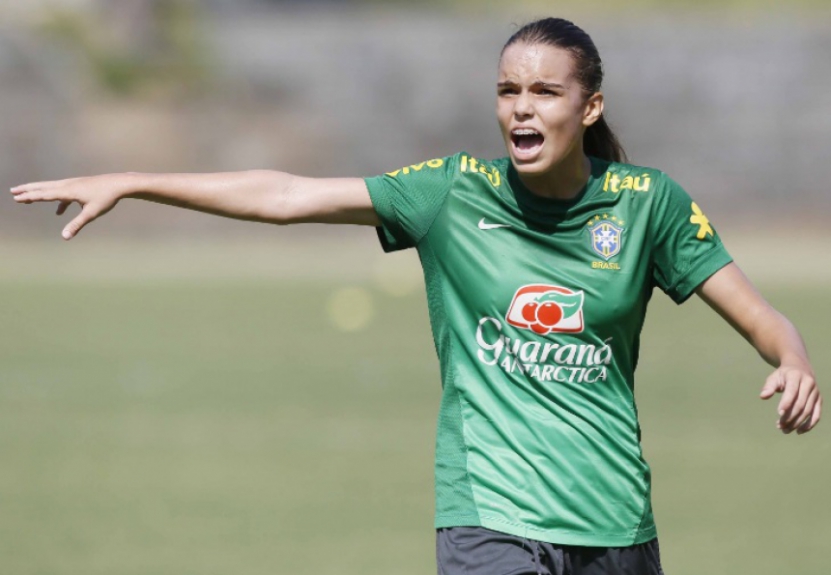 Ana Vitória - volante do Corinthians e da Seleção Brasileira Sub-20