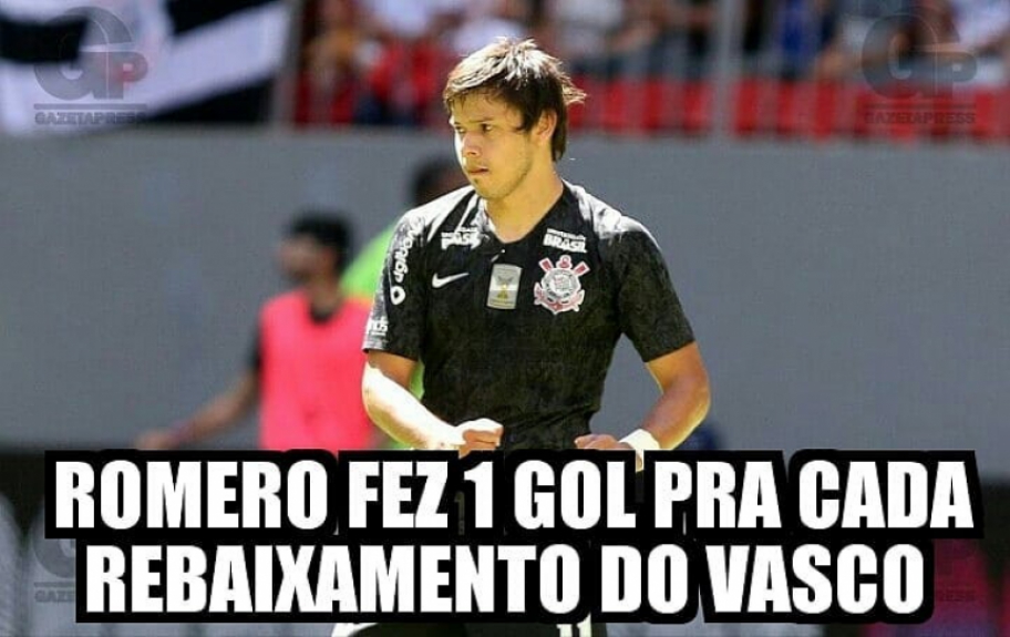Os melhores memes de Vasco 1 x 4 Corinthians
