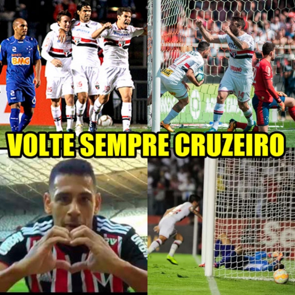 Os melhores memes de Cruzeiro 0 - 2 São Paulo