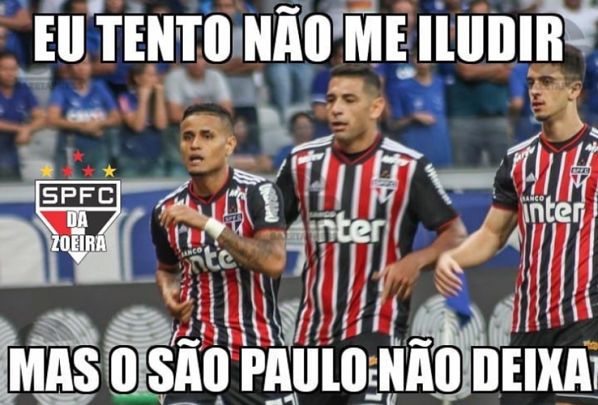 Os melhores memes de Cruzeiro 0 - 2 São Paulo