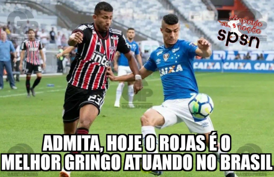 Os melhores memes de Cruzeiro 0 - 2 São Paulo