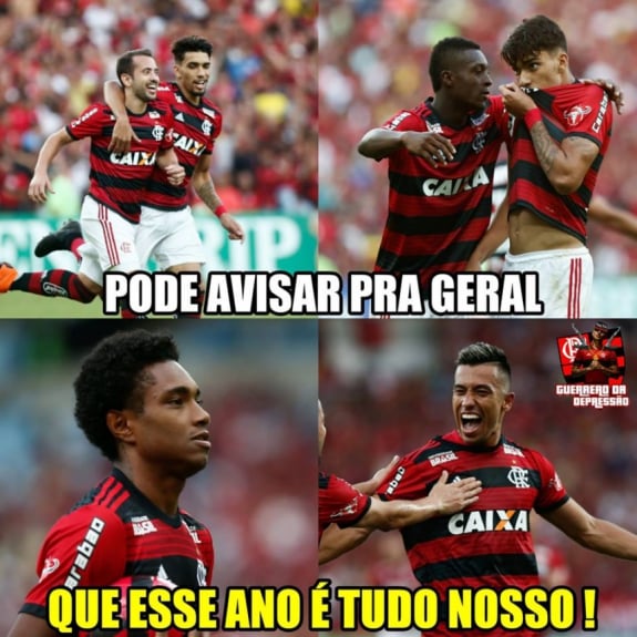 Os melhores memes de Flamengo 4 - 1 Sport