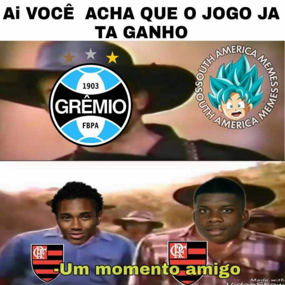 Os melhores memes do empate entre Grêmio e Flamengo