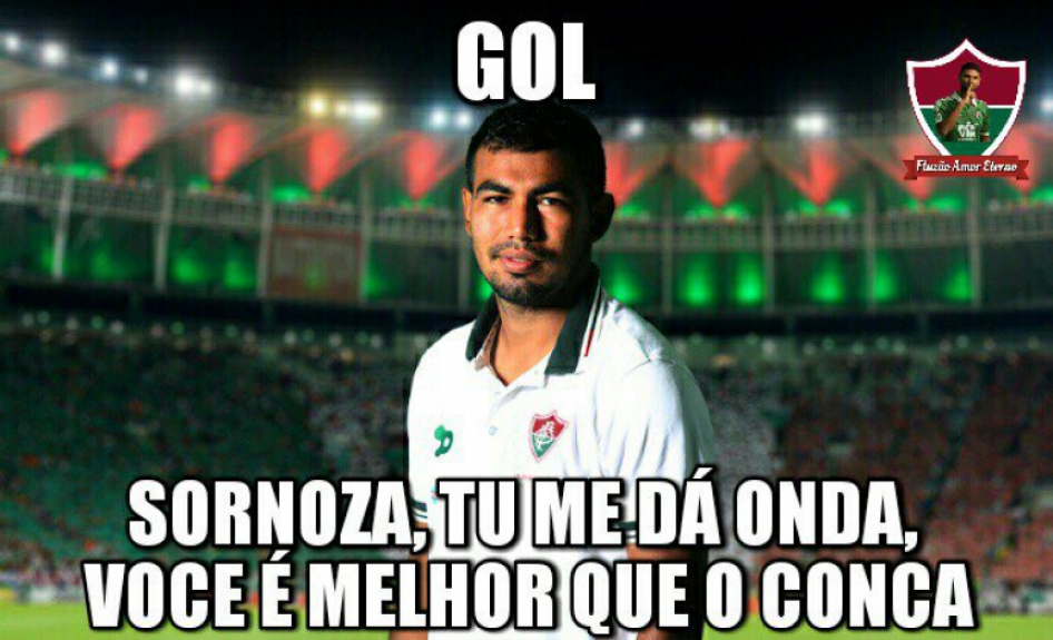Pintura do camisa 10 do Fluminense ganhou memes nas redes