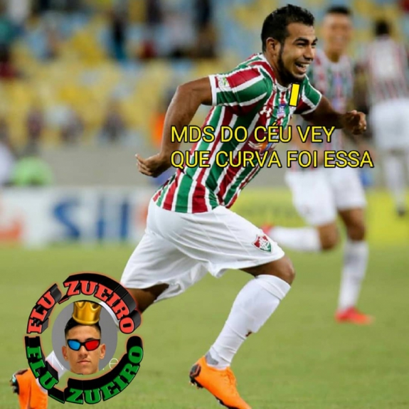 Pintura do camisa 10 do Fluminense ganhou memes nas redes