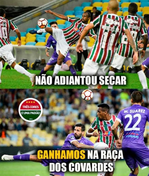 Pintura do camisa 10 do Fluminense ganhou memes nas redes