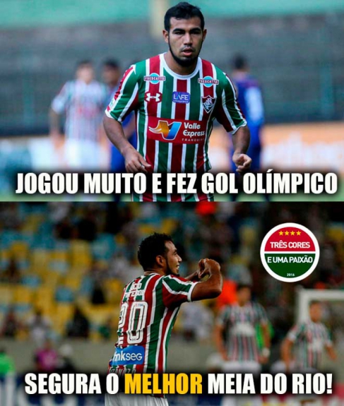 Pintura do camisa 10 do Fluminense ganhou memes nas redes