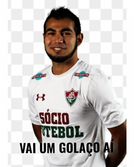 Pintura do camisa 10 do Fluminense ganhou memes nas redes