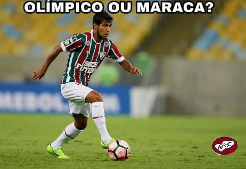 Pintura do camisa 10 do Fluminense ganhou memes nas redes