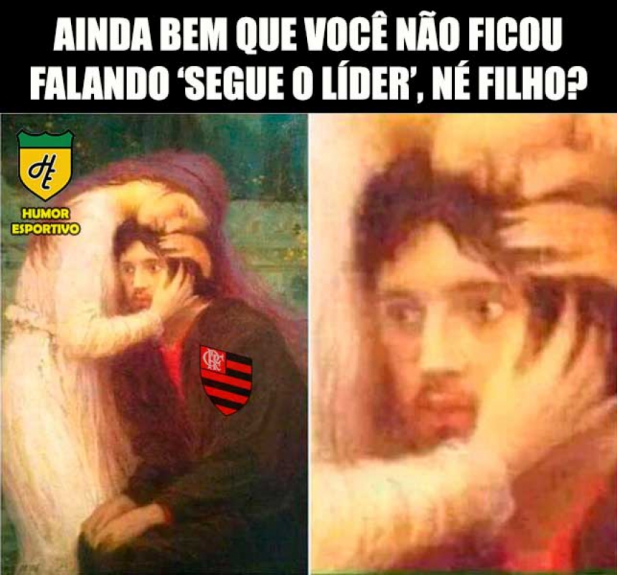 Internautas fazem piadas com troca da liderança do Brasileirão