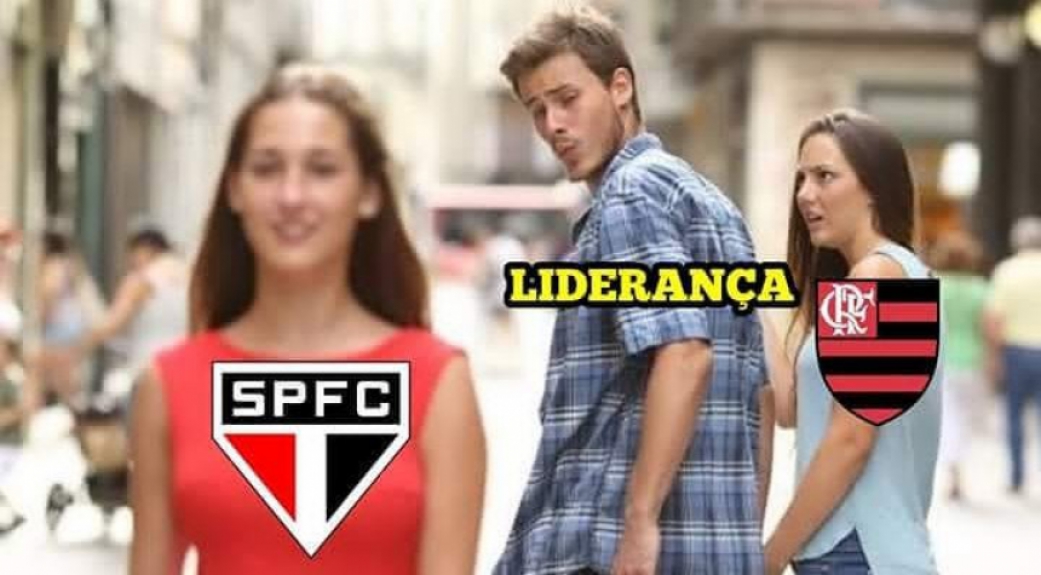 Internautas fazem piadas com troca da liderança do Brasileirão