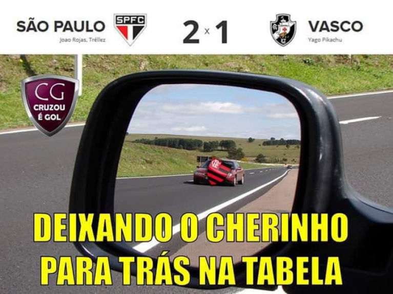 Internautas fazem piadas com troca da liderança do Brasileirão