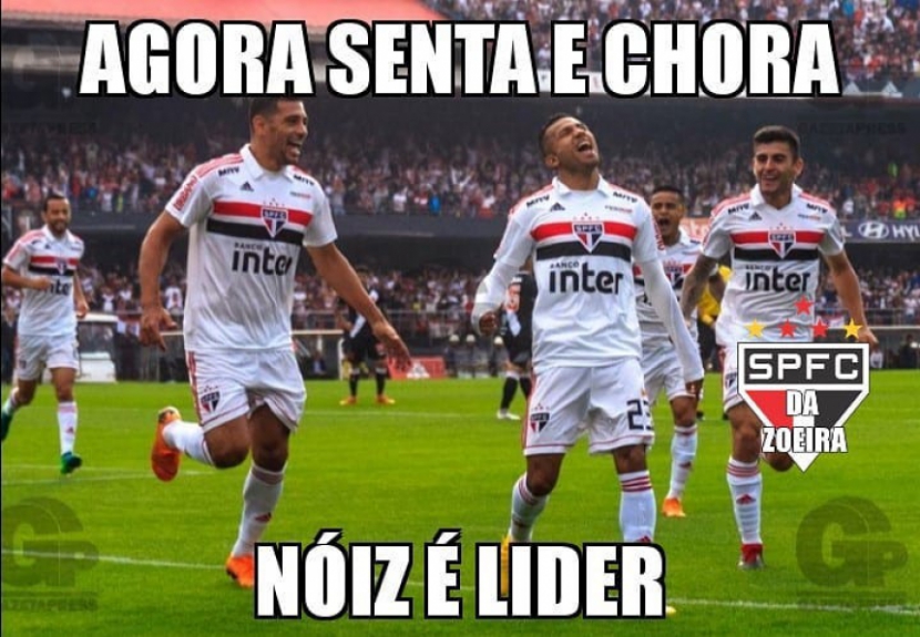 Internautas fazem piadas com troca da liderança do Brasileirão