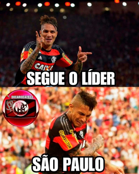 Internautas fazem piadas com troca da liderança do Brasileirão