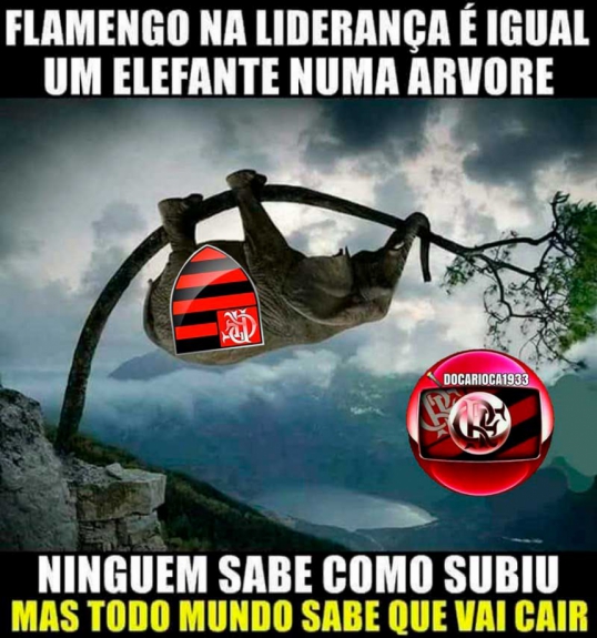 Internautas fazem piadas com troca da liderança do Brasileirão